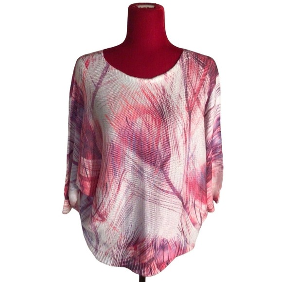 NWT Luisa Ricci  Italian knit top/Blouse sz Medium - Picture 1 of 5